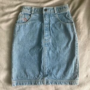 🌀Vintage 1992 Bigsko Casual Denim Skirt🌀